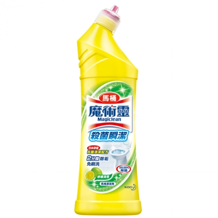 魔術靈-殺菌瞬潔強力馬桶清潔劑(檸檬清香500ml)