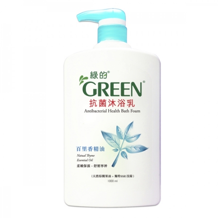 綠的-抗菌沐浴乳1000ml(六種香味可選)