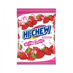 森永嗨啾軟糖袋裝-(草莓口味)130公克