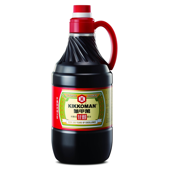 《統一》龜甲萬甘醇醬油 (1600ml/瓶)